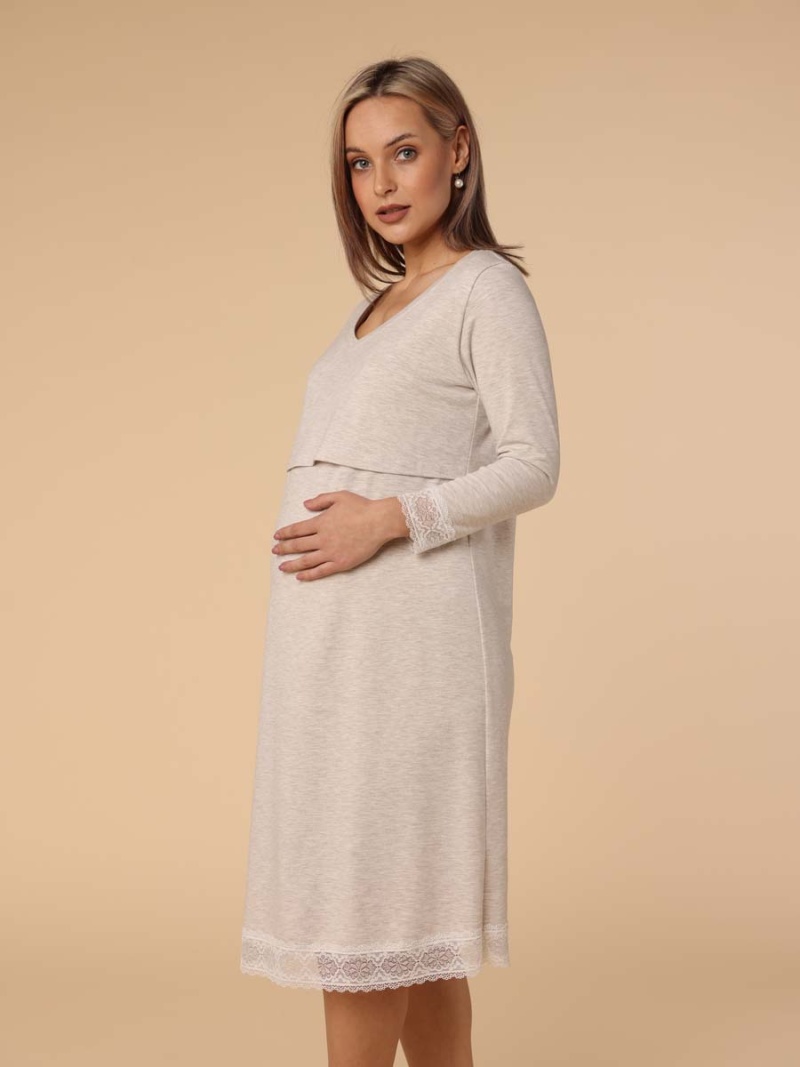 1-НМП 03402 Сорочка  для беременных и кормящих женщин