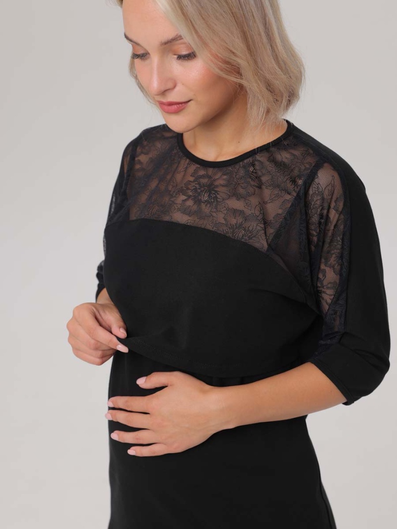 1-НМП 44028 Пижама  для беременных и кормящих женщин